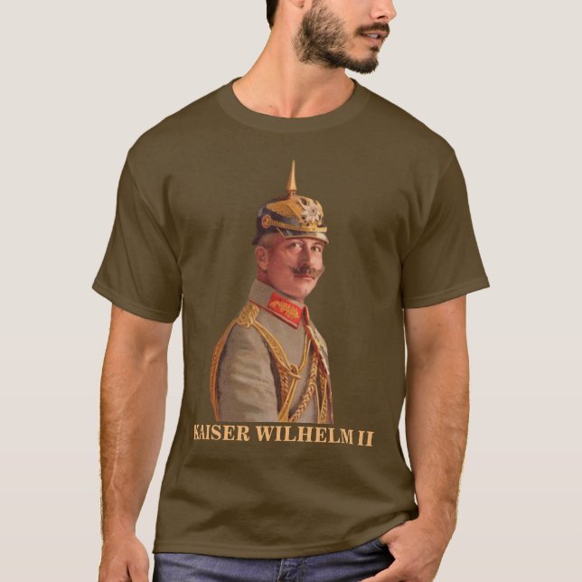 Kaiser Wilhelm II, empereur d'Allemagne T-shirt (Devant)