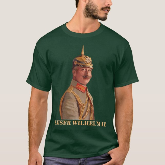 Kaiser Wilhelm II, empereur d'Allemagne T-shirt (Devant)