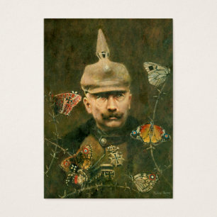 Kaiser Wilhelm Surreal ACEO Carte de visite