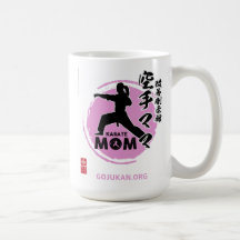 Kaizen Gojukan Karate Maman Mug de café (rose)
