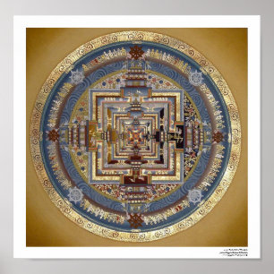 Kalachakra Mandala B Poster