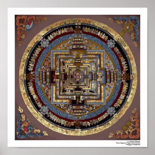 Kalachakra Mandala Un Poster