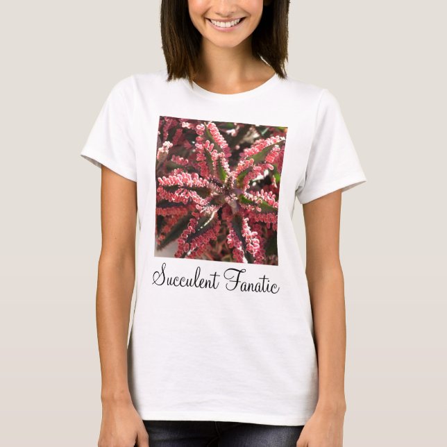 Kalanchoe "papillon s'envole" le T-shirt des dames (Devant)