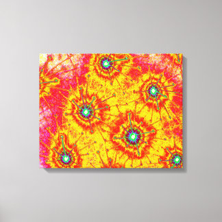 Kaleido Starburst – Impression sur toile premium