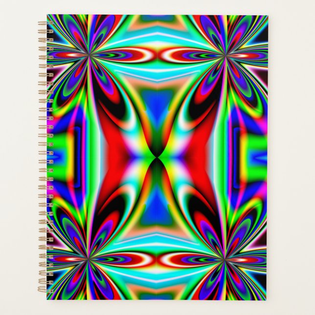 Kaleidoscope Abstrait Design coloré-11438 (Devant)