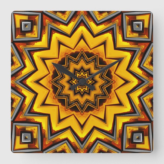 Kaleidoscope Art 15 Murs Horloges et Options Numér (Recto)