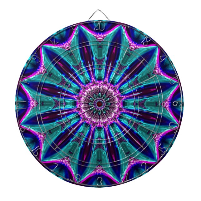 Kaleidoscope Art 1 Cible de flechettes (Devant)