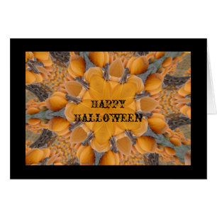 Kaleidoscope Citrouille orange Bonne Halloween