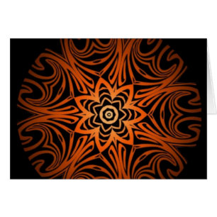 Kaléidoscope décoratif à deux tons