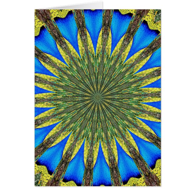 Kaleidoscope en plume de paon 3 (Devant)