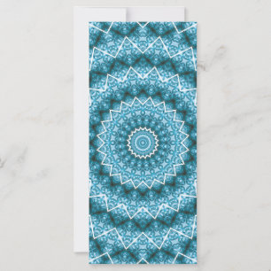Kaleidoscope / Mandala bleu clair
