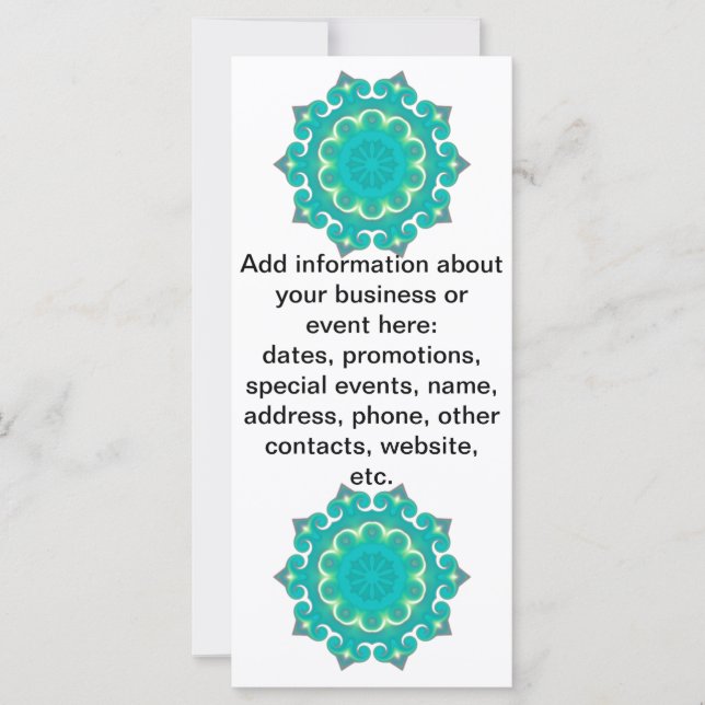 Kaleidoscope rétro Abstrait (Devant)