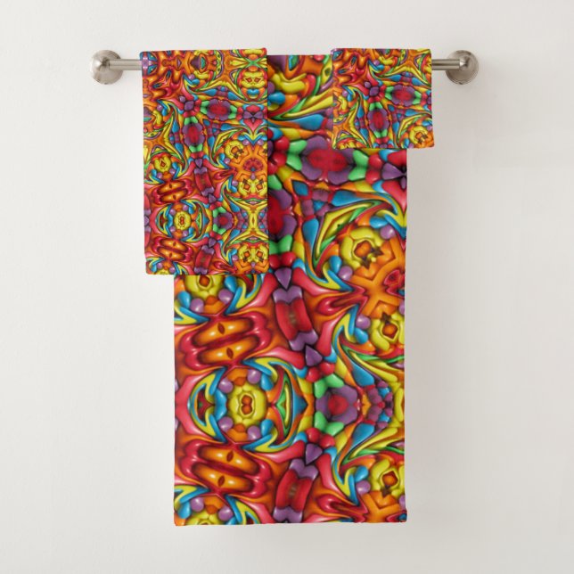 Kaléidoscope rouge Freaky Tiki (En situation)