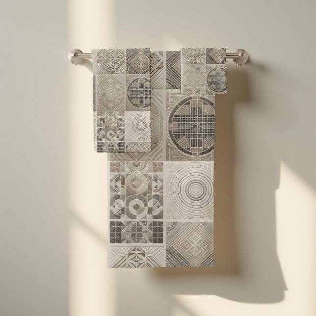 Kaleidoscope Tribal Cool géométrique Terre Abstrai (Créateur téléchargé)