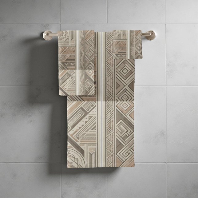 Kaleidoscope Tribal Cool géométrique Terre Abstrai (Créateur téléchargé)