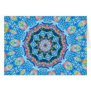 Kaléidoscope tropical d'aquarelle