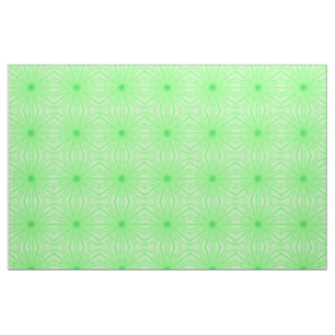Kaleidoscope Vert Géométrique Spokes tissu personn