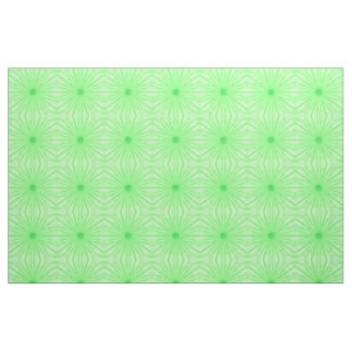 Kaleidoscope Vert Géométrique Spokes tissu personn