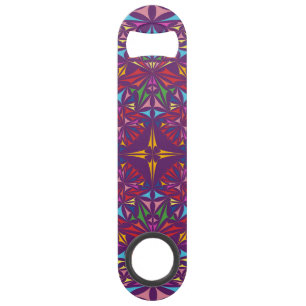 Kaleidoscope violet Motif orné