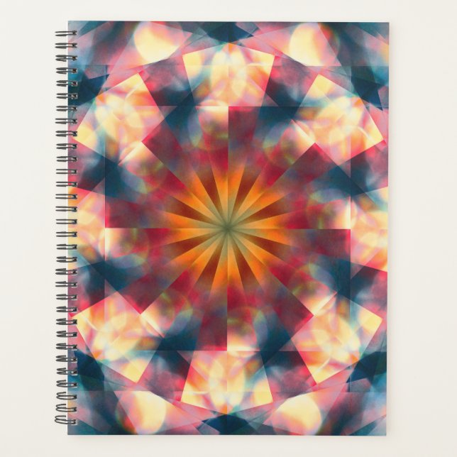 Kaleidoscopique Prismatique Mandala (Devant)