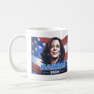 Kamala Harris 2024 Mug de café