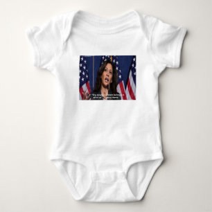 Kamala Harris & Citation American Dream Body bébé