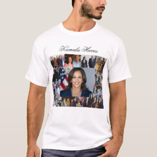 Kamala Harris Collage T-shirt de base