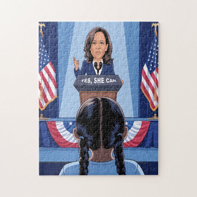 KAMALA HARRIS NIECE Jigsaw Puzzle (Vertical)