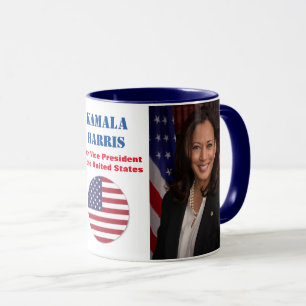 Kamala Harris Portrait officiel Café Mug