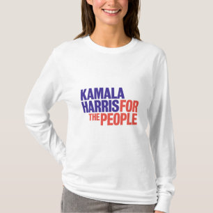 Kamala Harris pour le long T-shirt de douille de