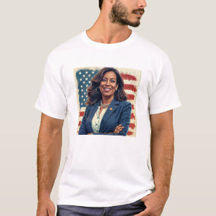 Kamala Harris T-Shirt du Parti Démocratique Améric