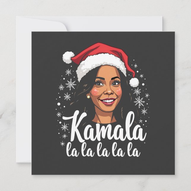 Kamala La La Kamala Harris Christmas Père Noël (Devant)