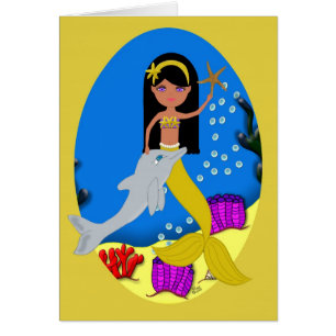 Kamaria la Sirène et la Carte Dauphin