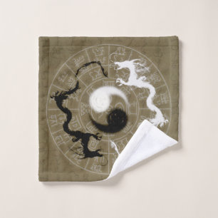 Kamiyomoji Yin Yang Dragon Linge