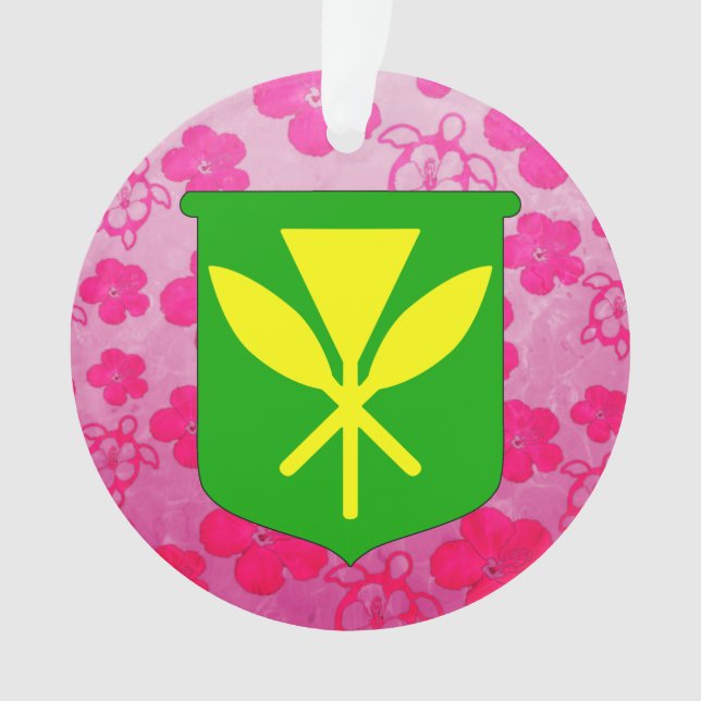 Kanaka Maoli Honu rose (devant)