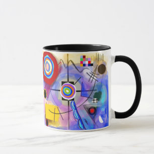 Kandinsky abstrait a inspiré la tasse