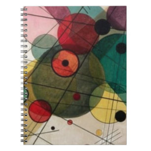 Kandinsky Cercles Abstraits Carnet photo spirale