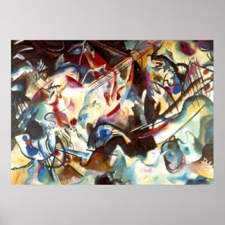 Kandinsky Composition VI Peinture Poster d'art