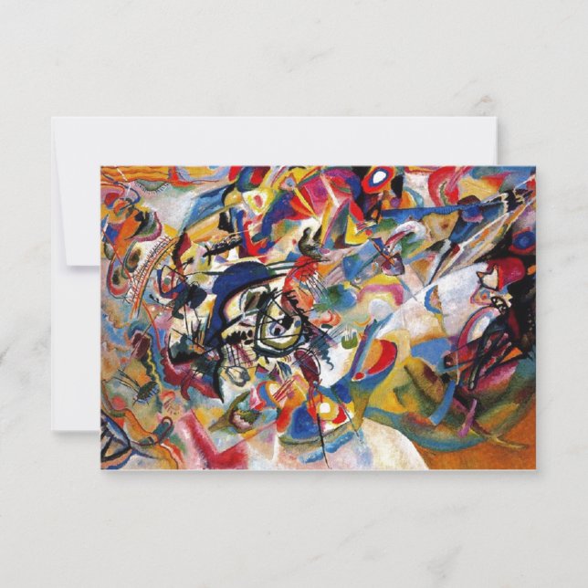 Kandinsky Composition VII Peinture Abstraite (Devant)
