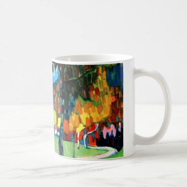 Kandinsky - Étude d'automne à Oberau Mug (Droite)
