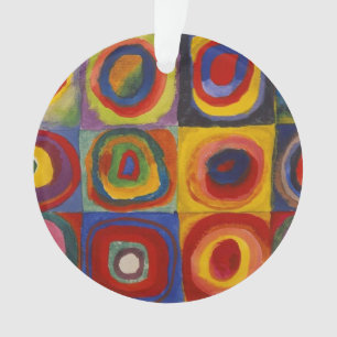 Kandinsky Farbstudie Quadrate Carrés colorés