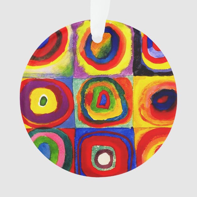 Kandinsky Farbstudie Quadrates Cercles Art  (devant)
