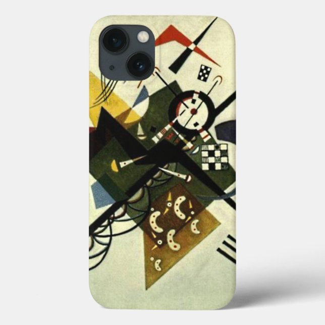 Kandinsky On White II Tough Xtreme iPhone 6 Coque (Verso)