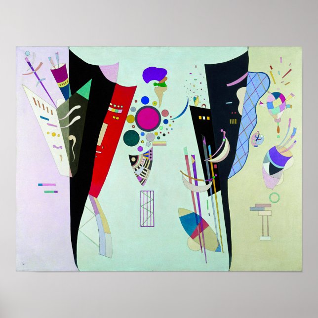Kandinsky Reciprocal Accords Poster (Devant)