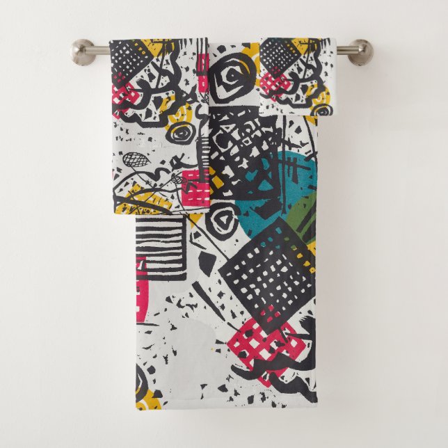 Kandinsky Small Worlds V Abstrait Classique (En situation)