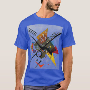 Kandinsky Sur Blanc Deux T-Shirt Abstrait De Peint