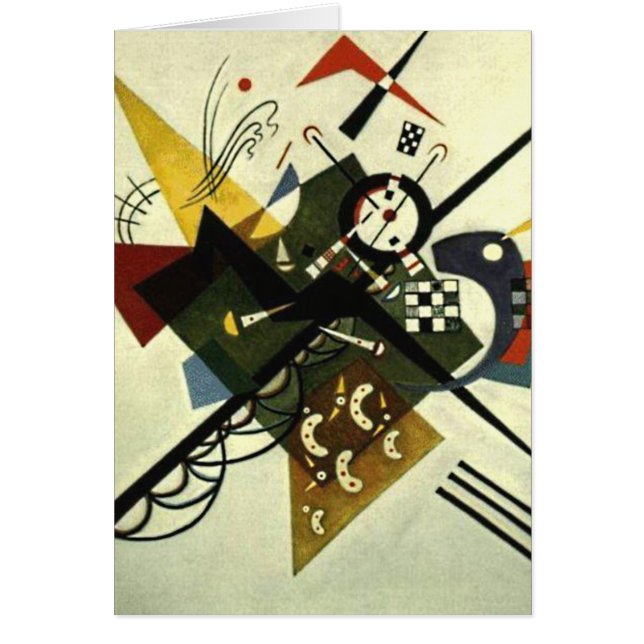 Kandinsky Sur White II (Devant)