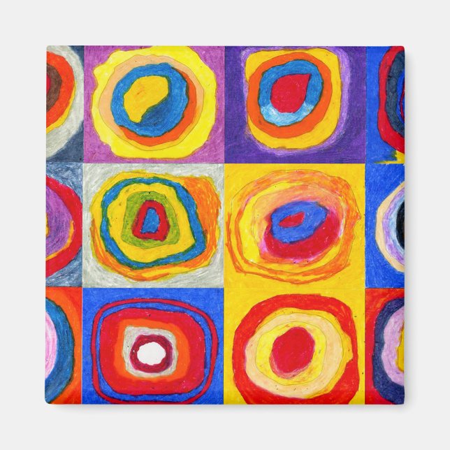 Kandisnky Circles Magnet (Devant)