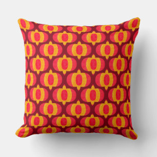Kandy Korn -Bourgogne- Coussin décoratif