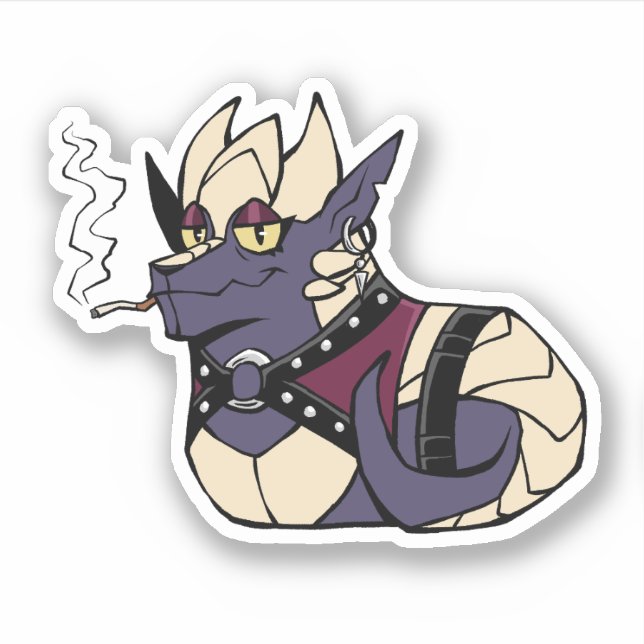 Kane Loaf - Sticker en vinyle de deuxième contact (Devant)